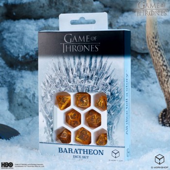 Game of Thrones. Baratheon kauliukų rinkinys Q-WORKSHOP